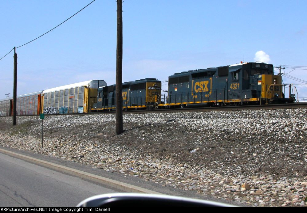 CSX 4321, 4046